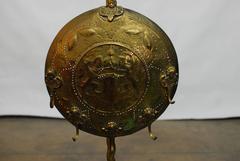 Brass Fire Tool Stand Attributed to Oscar Bach