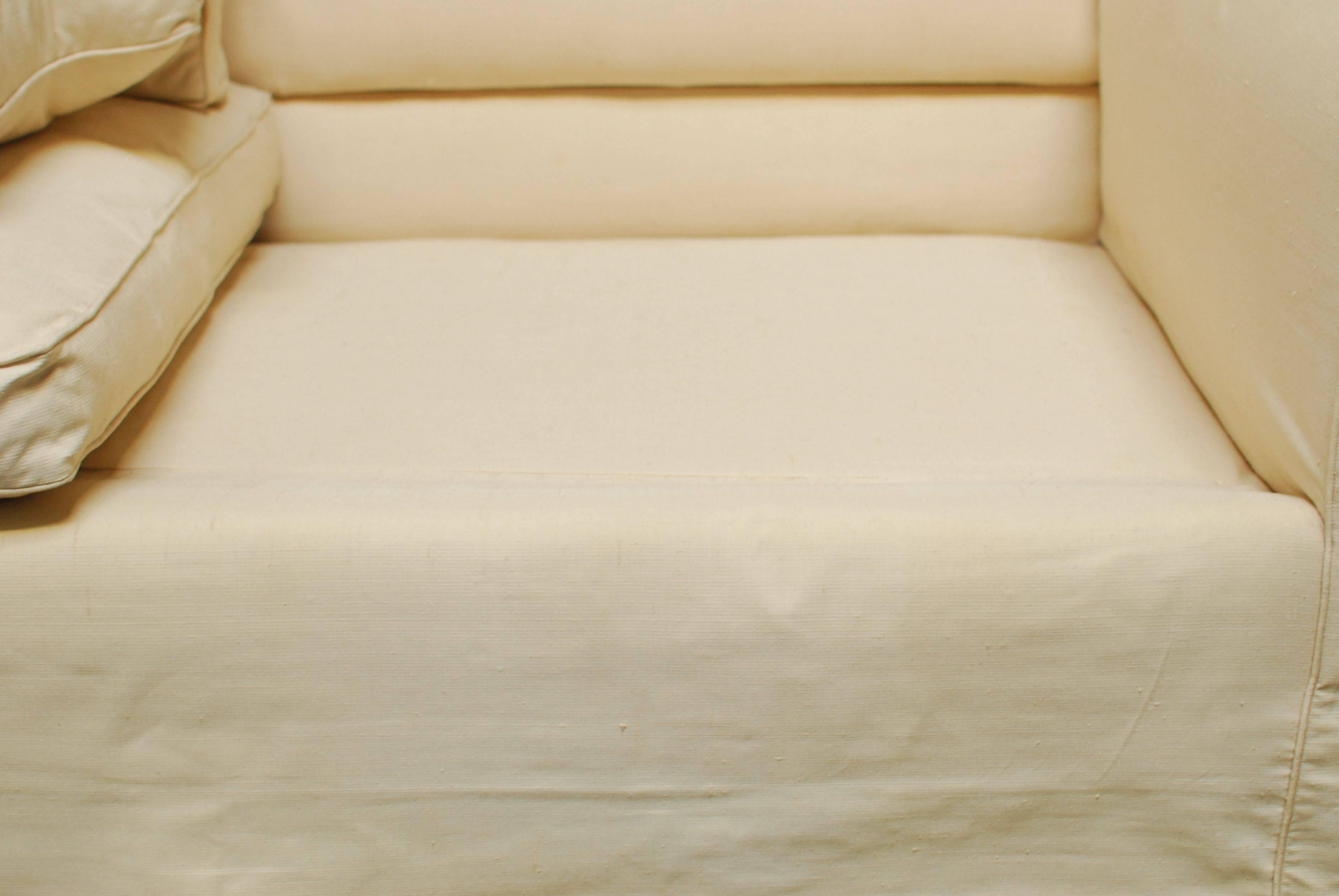 American Modern Slipcover Sofa