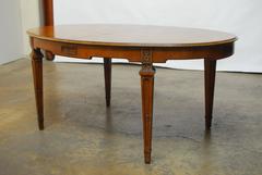Baker French Collection Walnut Dining Table