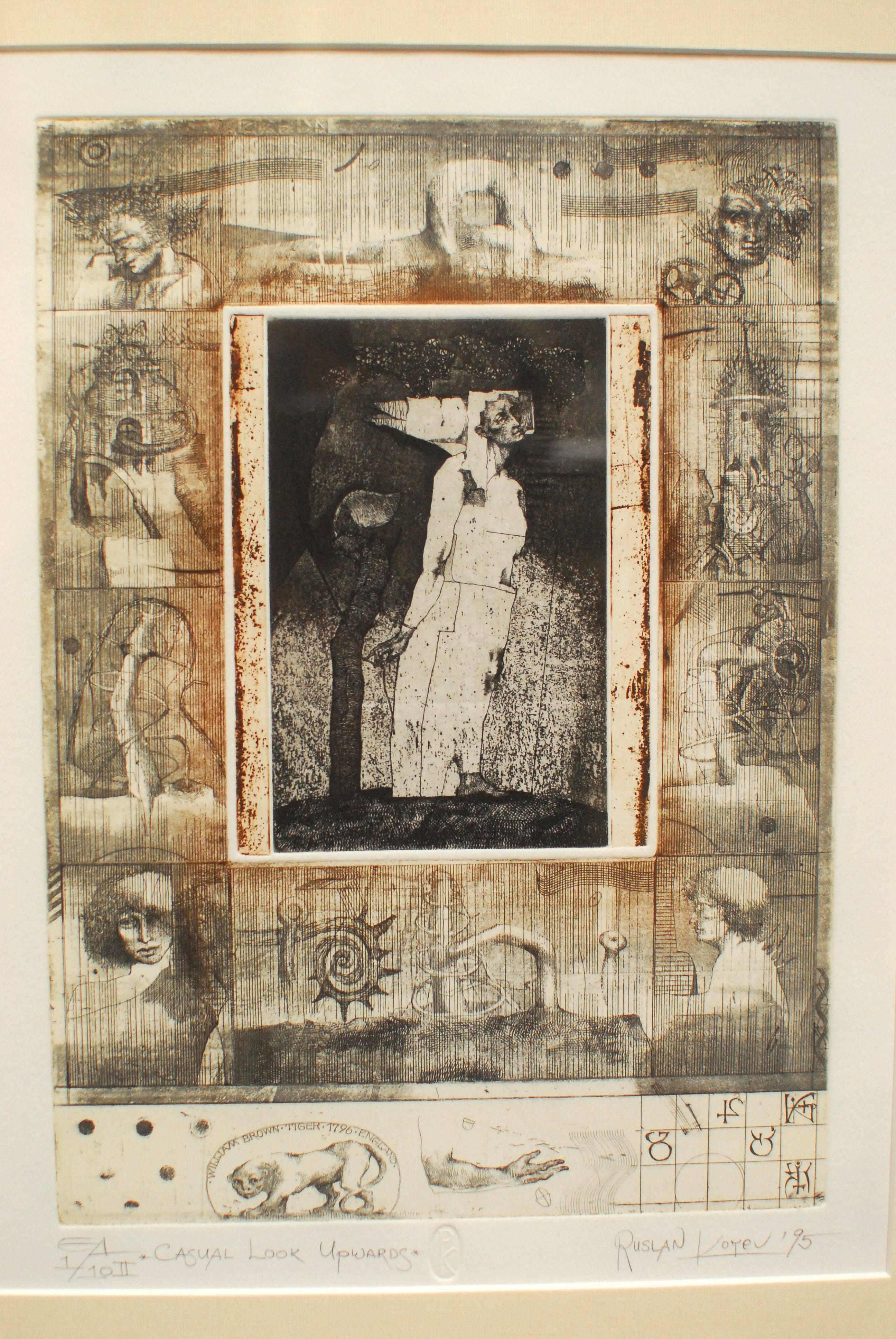 Ruslan Kotev Etching 