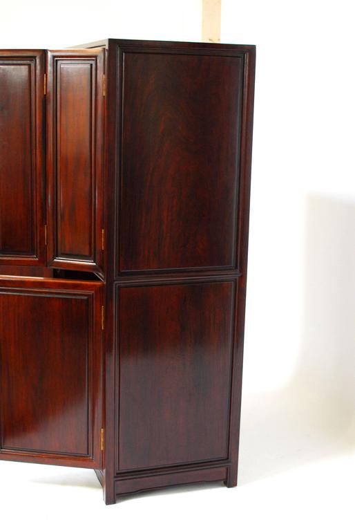 Chinese Rosewood Armoire at 1stdibs
