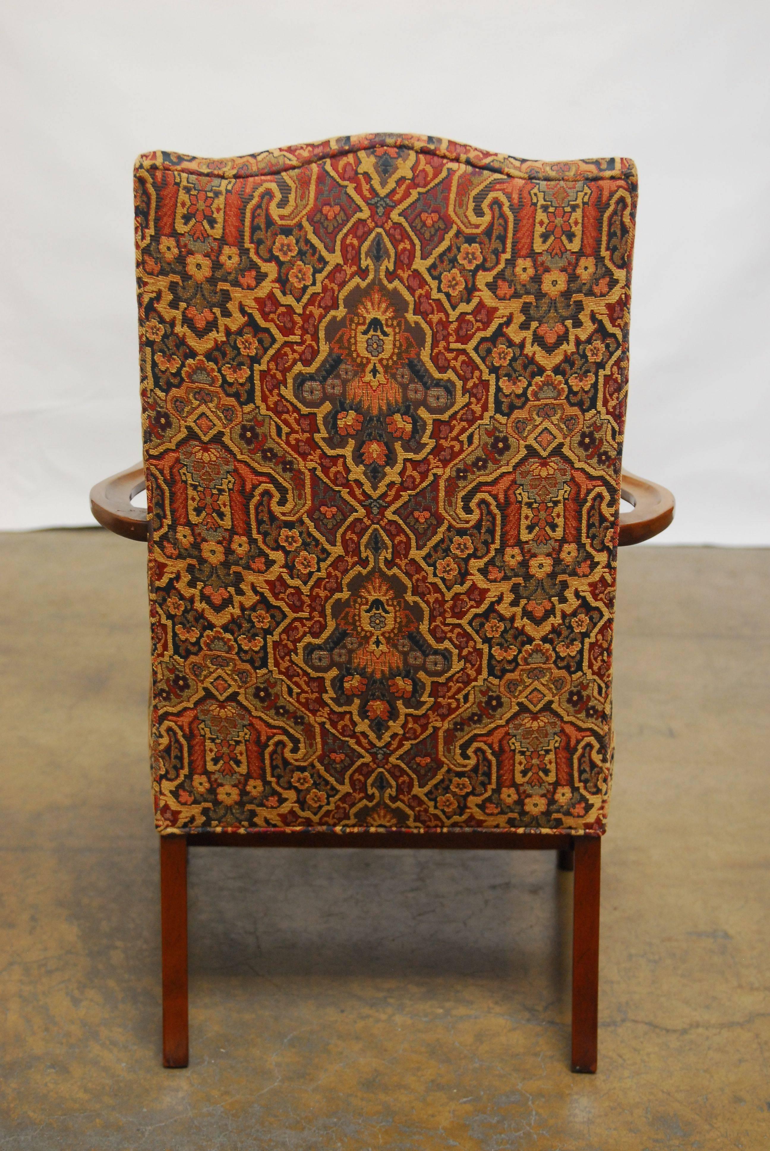 Federal Mahogany Lolling Chair 2