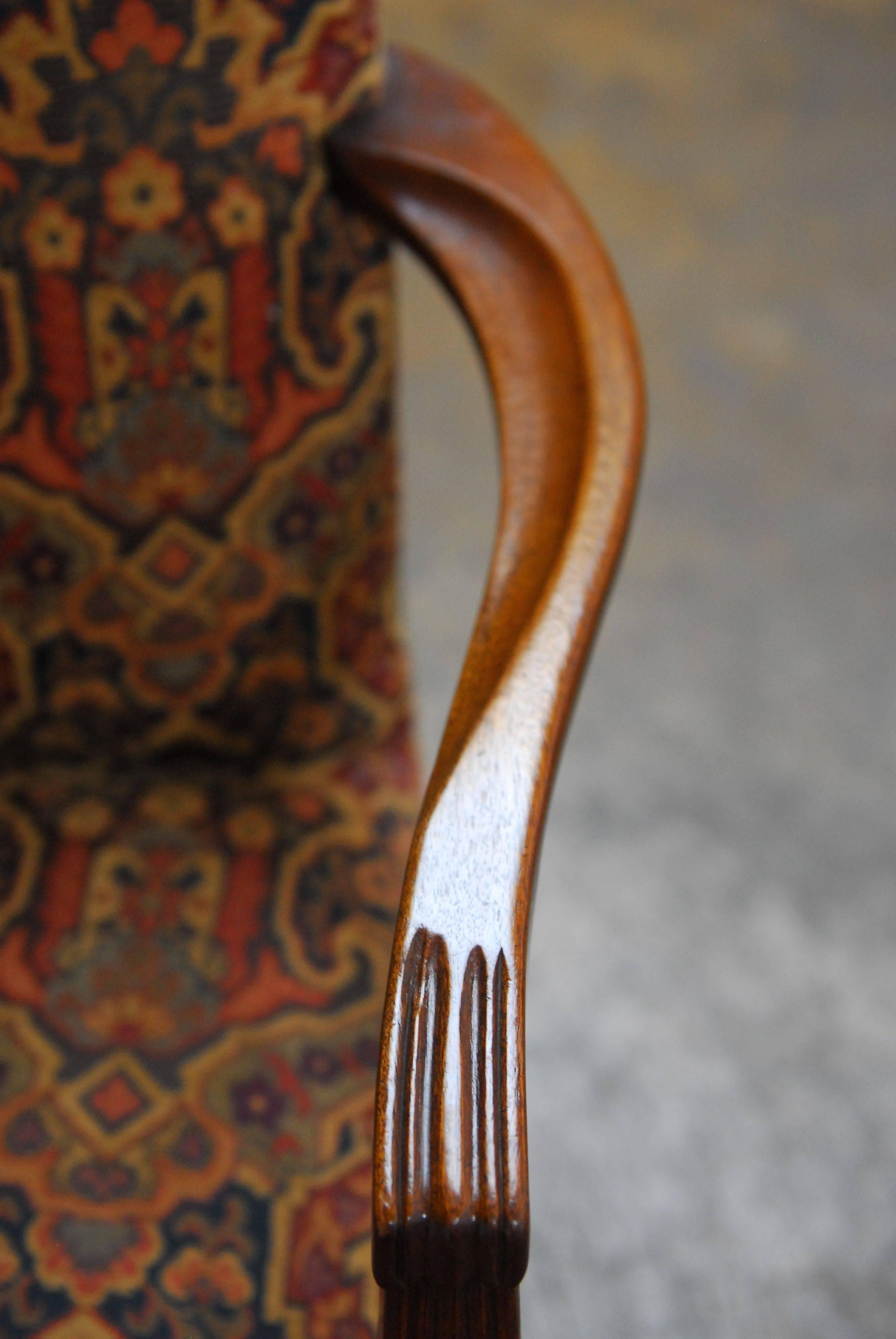 Federal Mahogany Lolling Chair 4