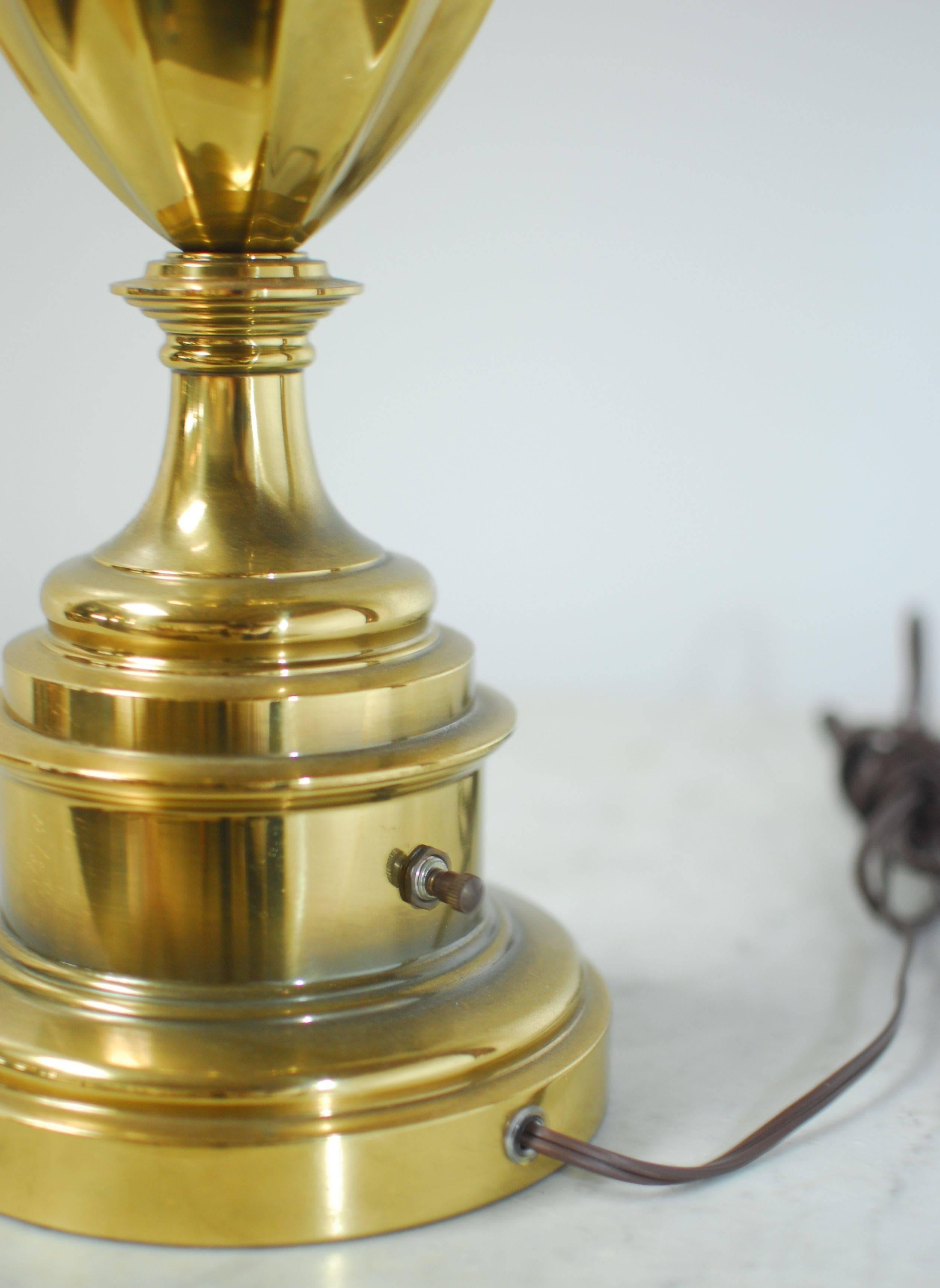 stiffel brass table lamps