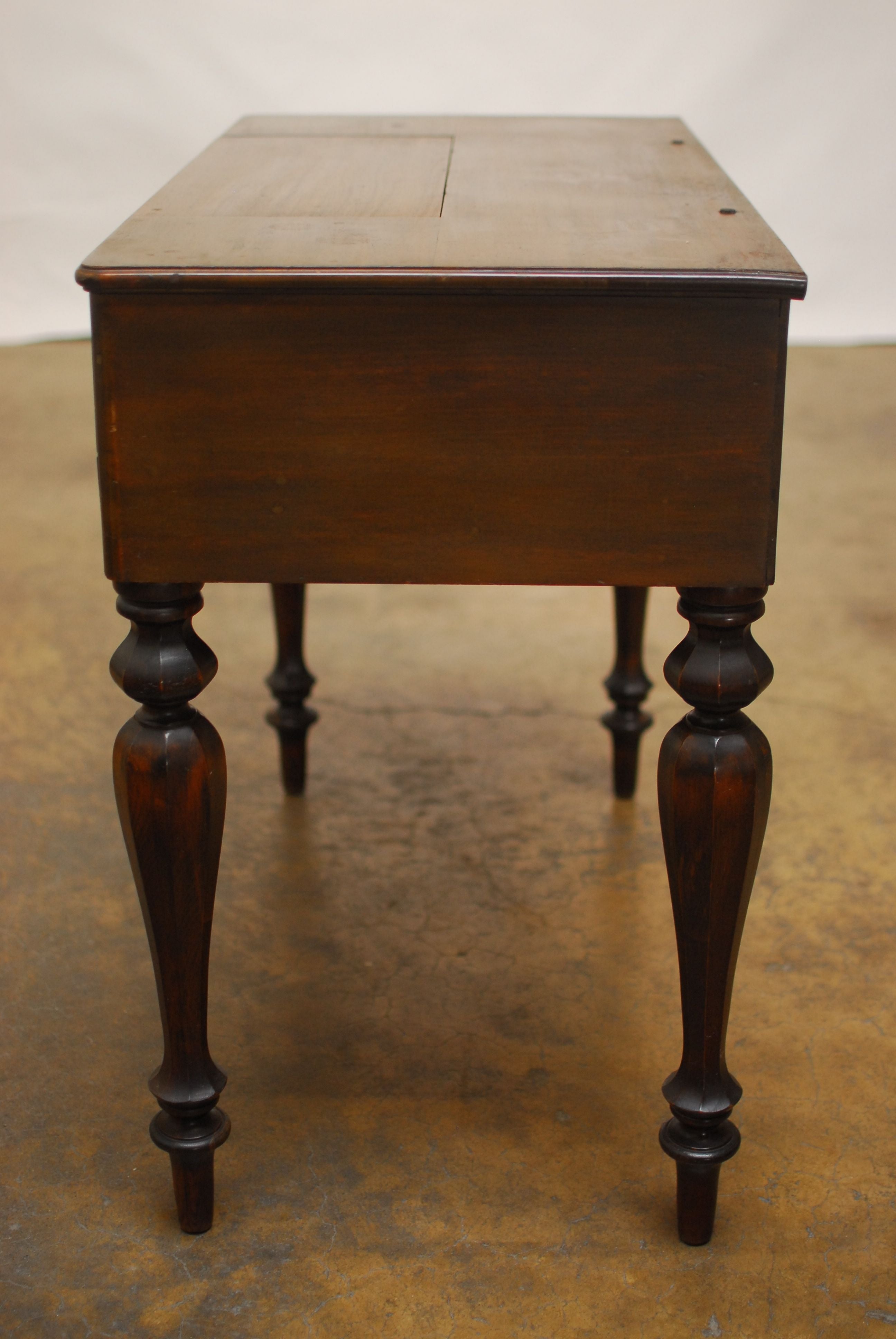 American Mahogany Spinet Desk At 1stdibs