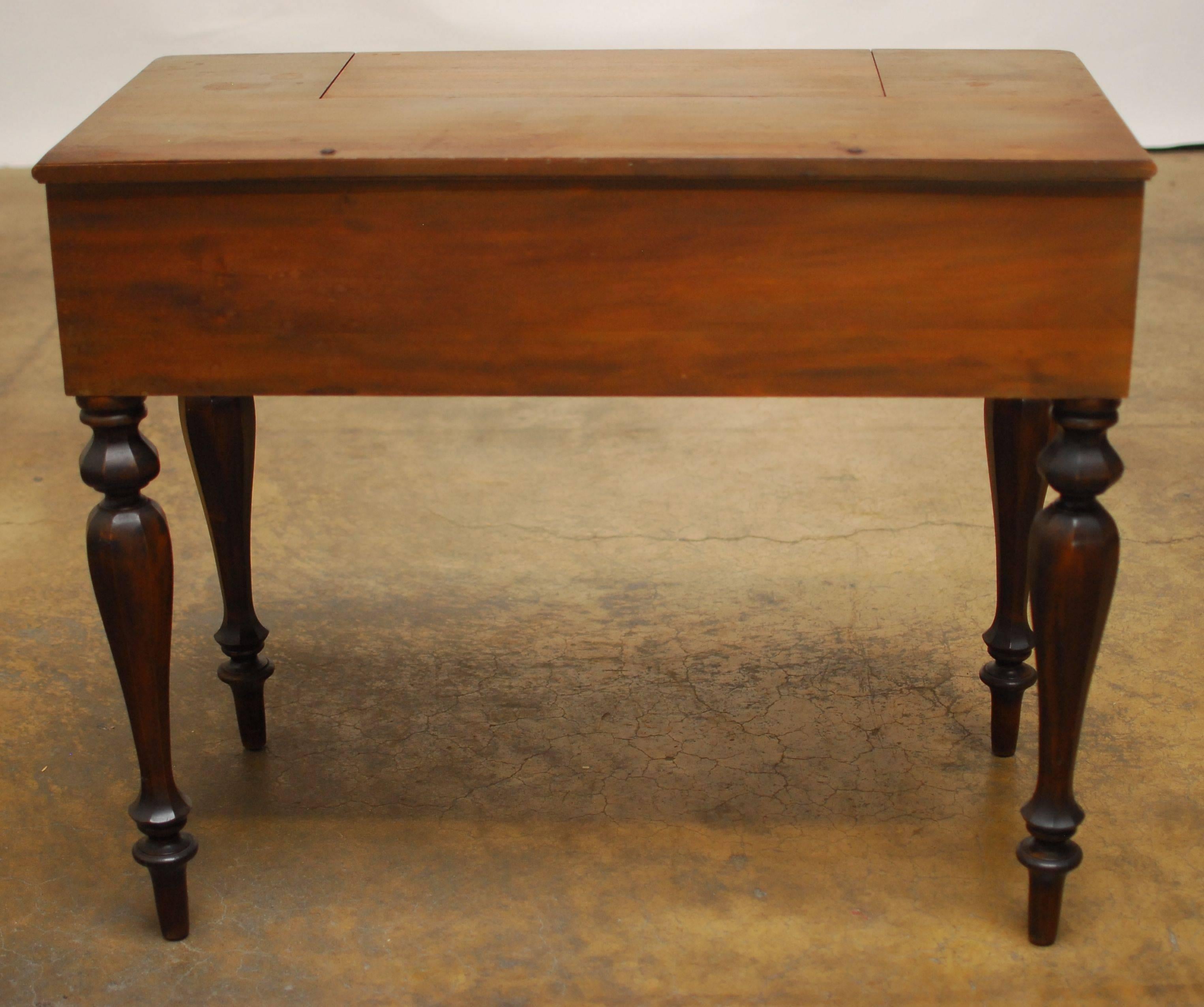 20th Century American Mahogany Spinet Desk