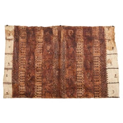 Tribal Style 12 Ft Polynesian Tapa Bark Cloth from Tonga