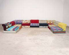 Mah Jong 27 Piece Kenzo Missoni Sofa de Hans Hopfer pour Roche Bobois