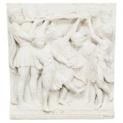 Renaissance Style Plaster Relief Sculpture After Luca della Robbia