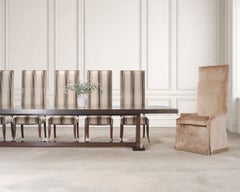 Monumental Ferrell+Mittman Modern Trestle Dining Table 13 Ft