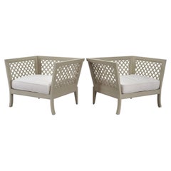 Paire de chaises du Club de jardinage McKinnon et Harris duVal-Alexander
