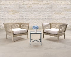 Pair of McKinnon and Harris duVal-Alexander Garden Club Chairs