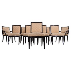 Set of Ten Sally Sirkin for J. Robert Scott Tuscany Dining Chairs