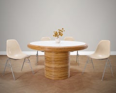 Vierer-Set Herman Miller DSS Mid-Century-Stühle aus Fiberglas