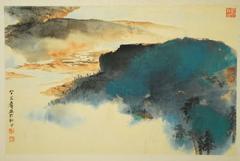 Autumn Landscape by Zhang Daqian