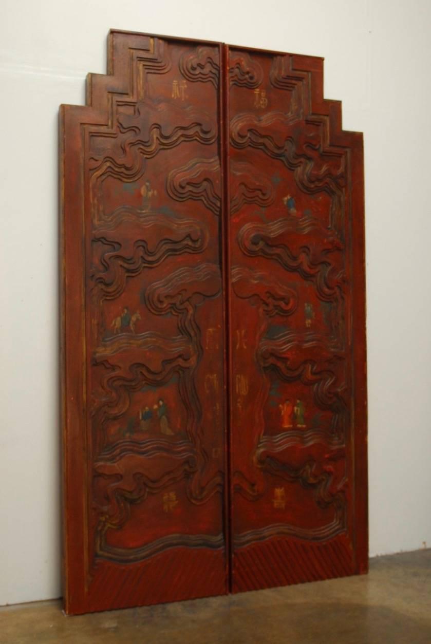 chinese door panels