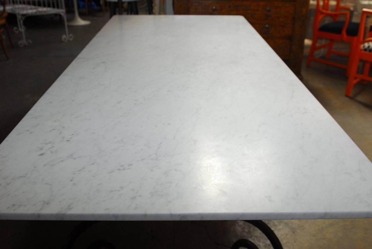 dining table italian marble top