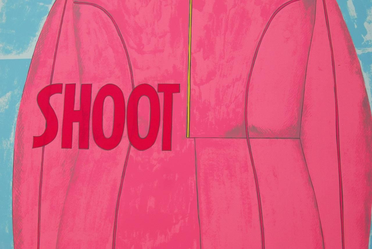 Richard Lindner 'Shoot' (back), 1971 In Good Condition In Rio Vista, CA