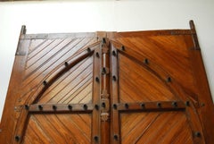 19th Century Moorish Castle Gatehouse Doors from Spain