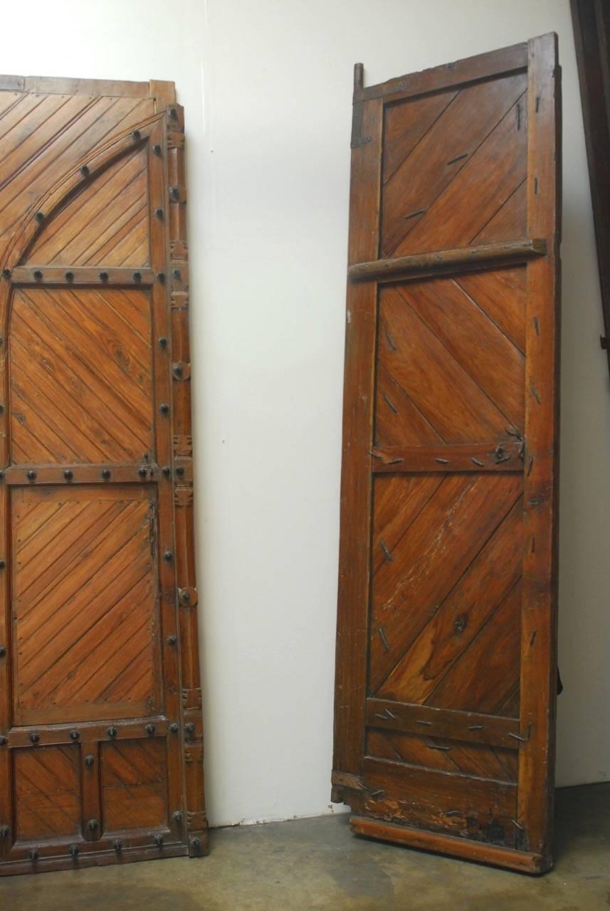 Iron 19th Century Moorish Castle Gatehouse Doors from Spain