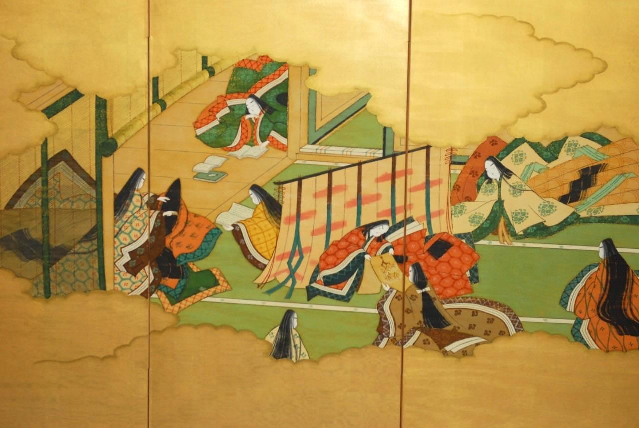 Edo Japanese Four-Panel 