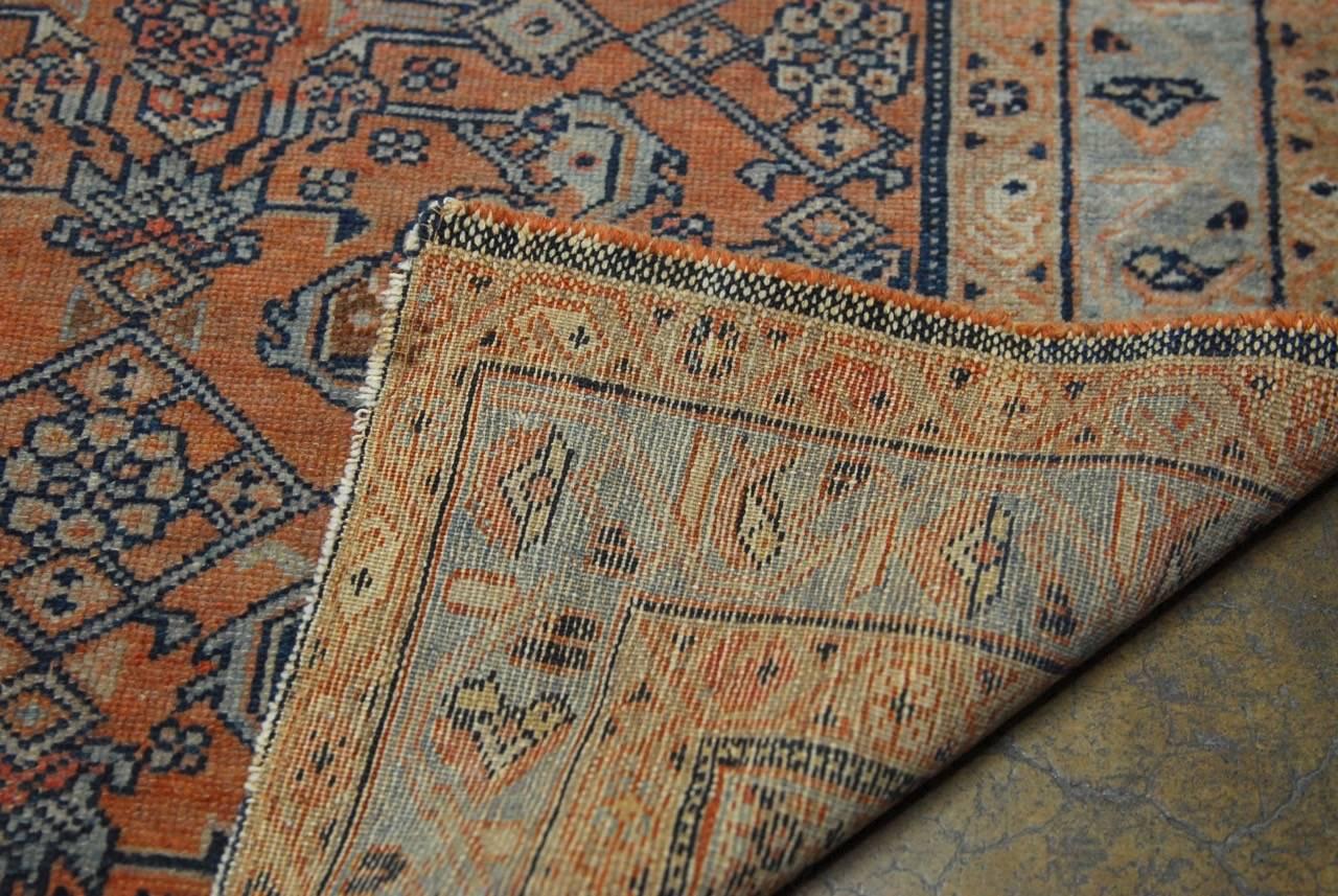 Antique Persian Tribal Style Hamadan Rug 1