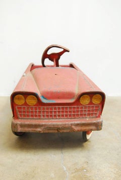 Vintage American Murray Red Child's Roadster Pedal Car
