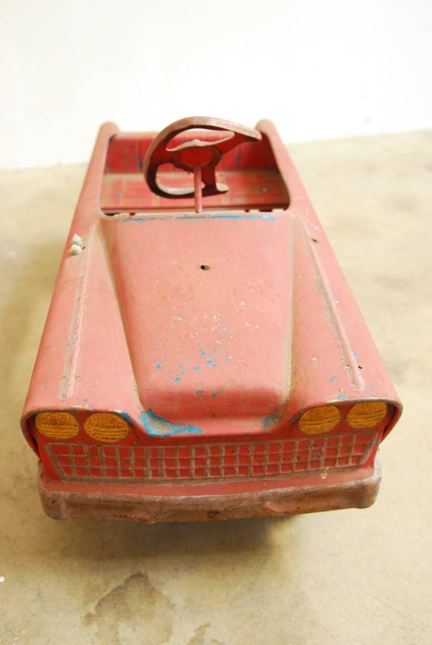 Vintage American Murray Red Child's Roadster Pedal Car 1