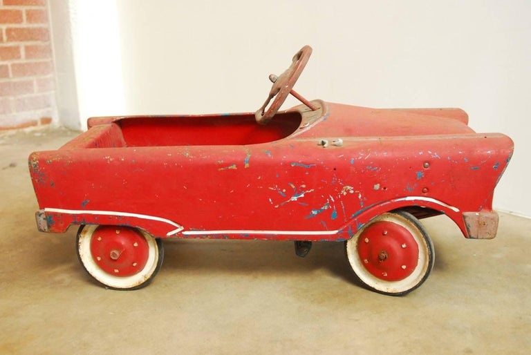 Vintage American Murray Red Child S Roadster Pedal Car At 1stdibs