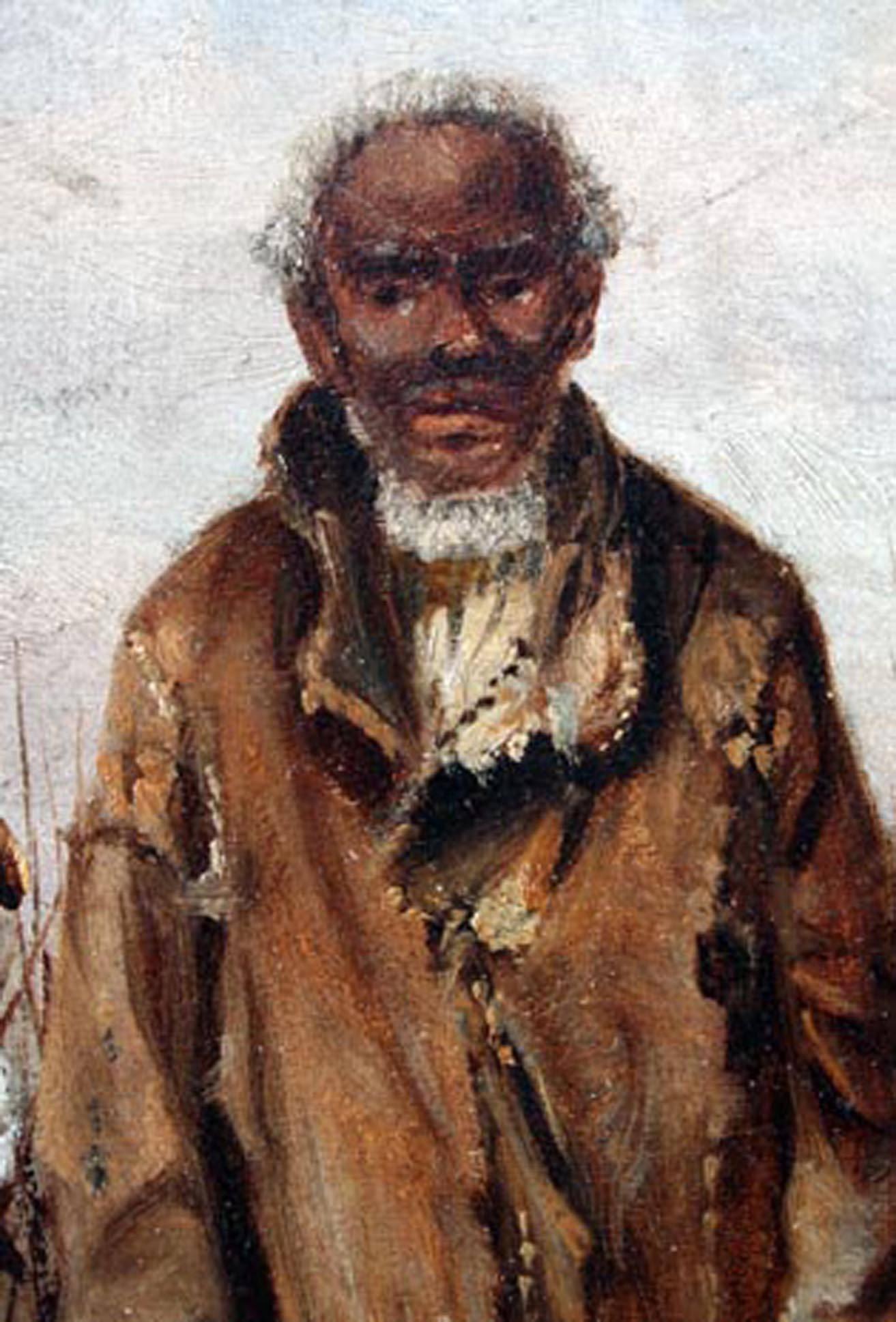 Painting of a Cotton Picker by William Aiken Walker In Good Condition For Sale In Alexandria, VA