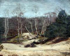 19th Century Barbizon Landscape Painting by Jean François Millet, Fils