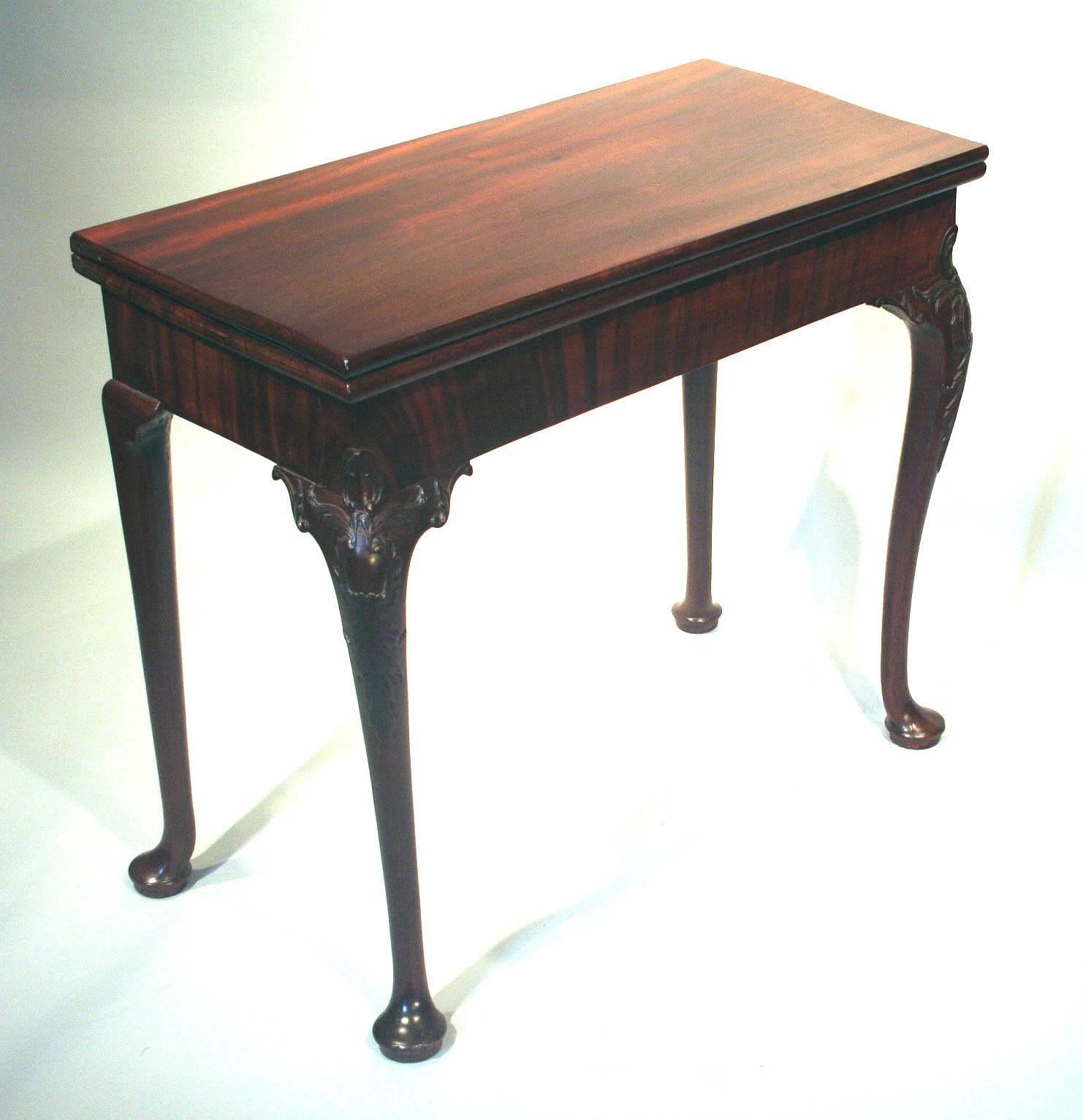 18th Century English Card Table or Game Table In Good Condition For Sale In Alexandria, VA