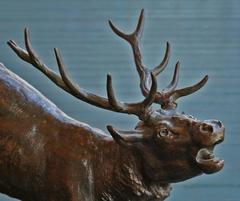 Antique Animal Bronze by Prosper Lecourtier