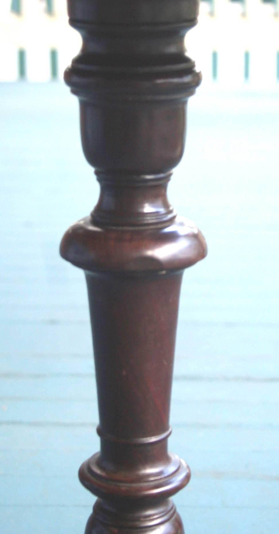 Carved Small 18th Century English Wine Table