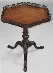 18th Century English Chippendale Tea Table