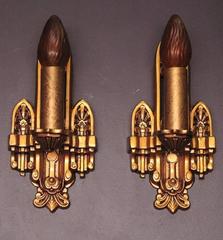 Old New England Church Sconces, 1920s