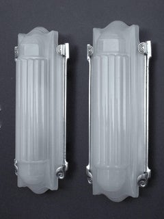 1 1/2 Pair Available! Large Elegant Art Deco Wall Sconces Home Theater