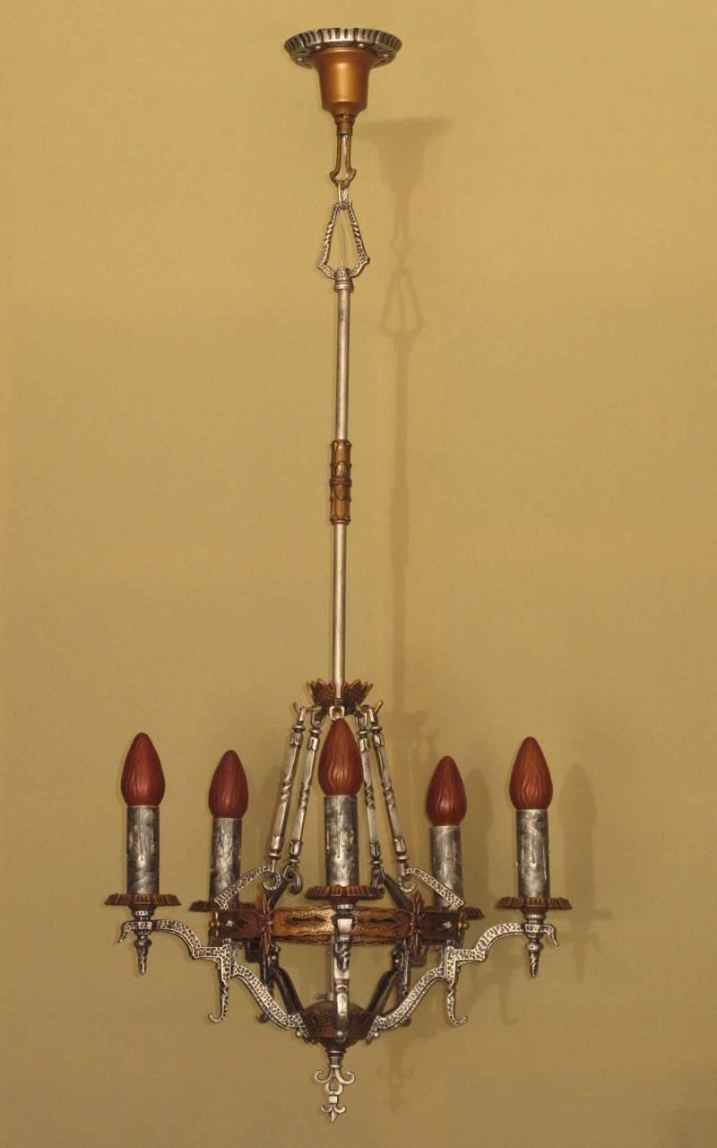 1920's spanish revival chandelier