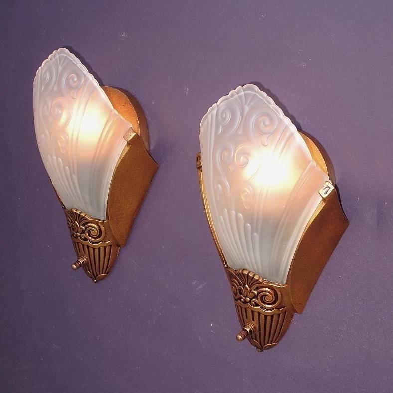 1930s wall sconces