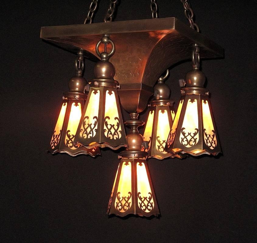 American Craftsman 1907 Craftsman Centerpiece Fixture