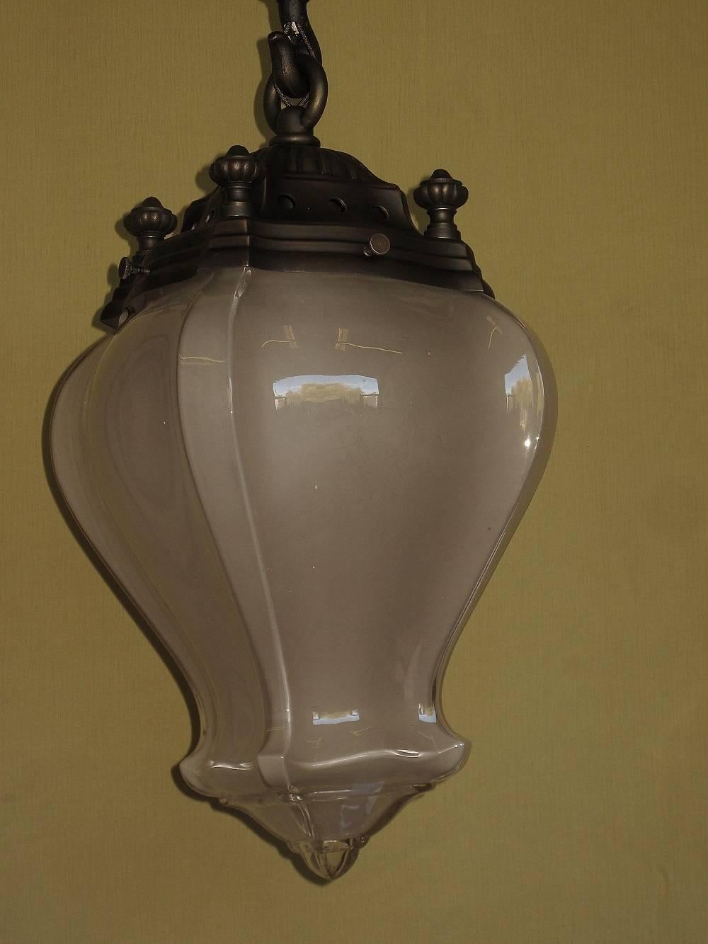 Large 1900-1910 Entry Fixture In Excellent Condition For Sale In Prescott, AZ