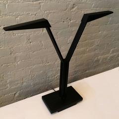 Rare Postmodern Double Headed Memphis Style Desk Lamp