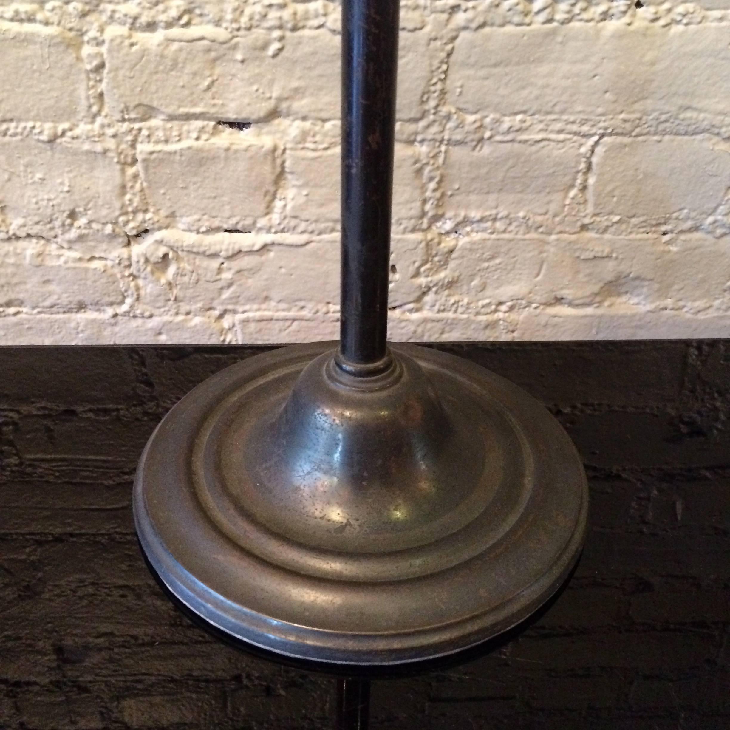 Early 20th Century Nickel-Plated Brass Laboratory Culturing Lamp For Sale 2