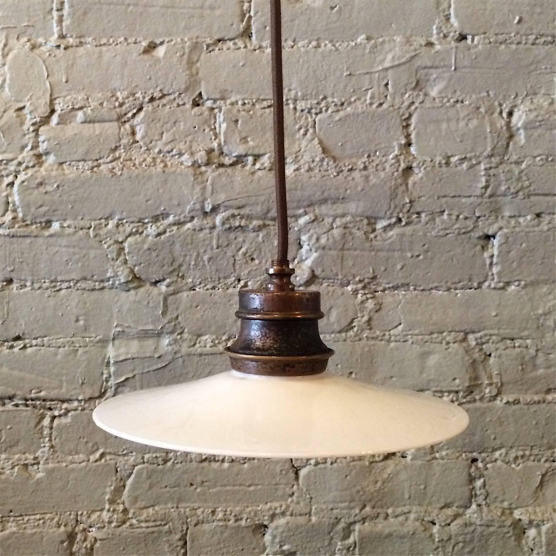 1920s, Industrial pendant lights with 10
