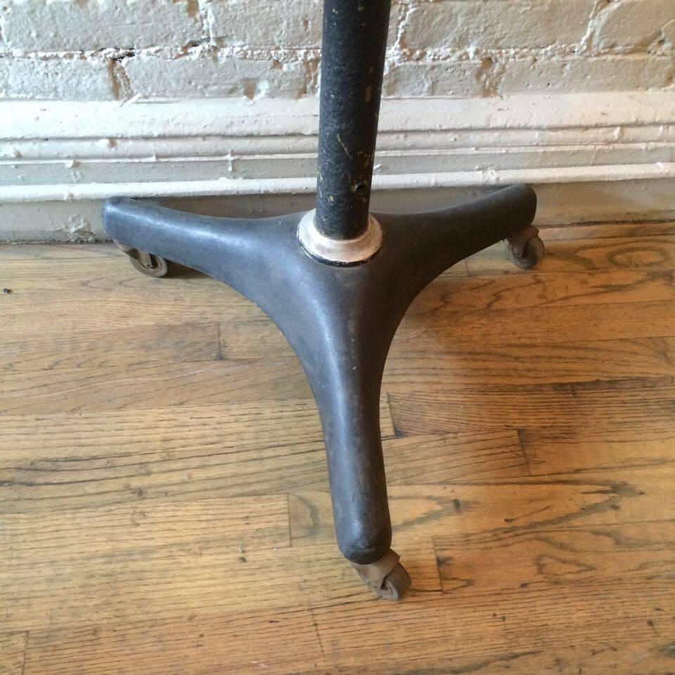 1920s Industrial Articulating Dentist Floor Lamp 1