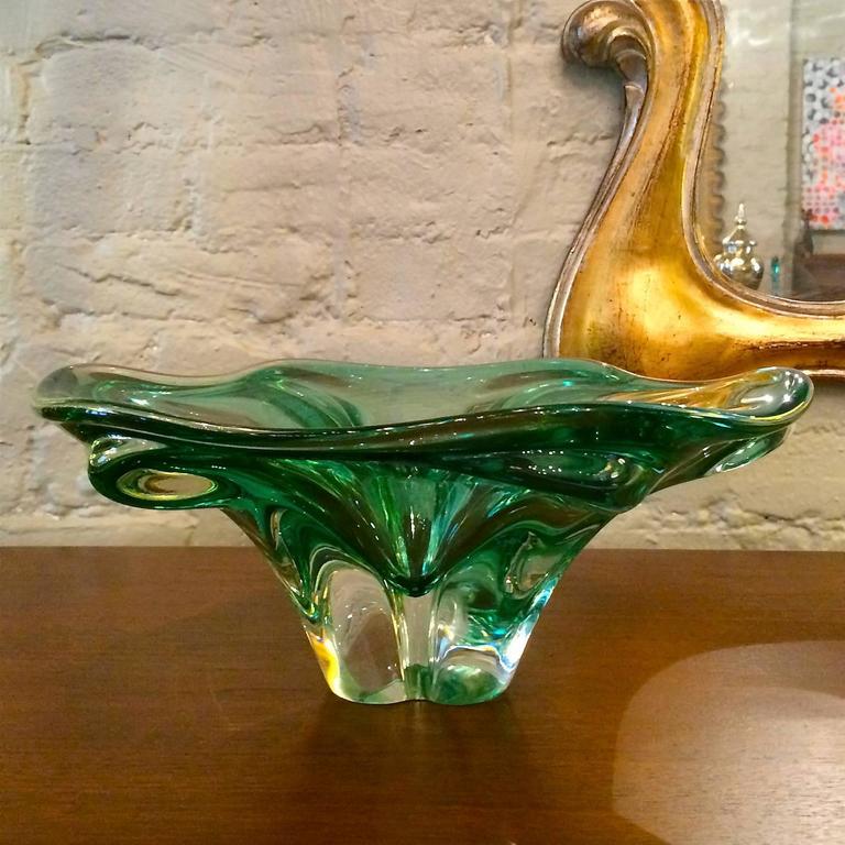 FreeForm Murano Glass Candy Dish Bowl at 1stDibs
