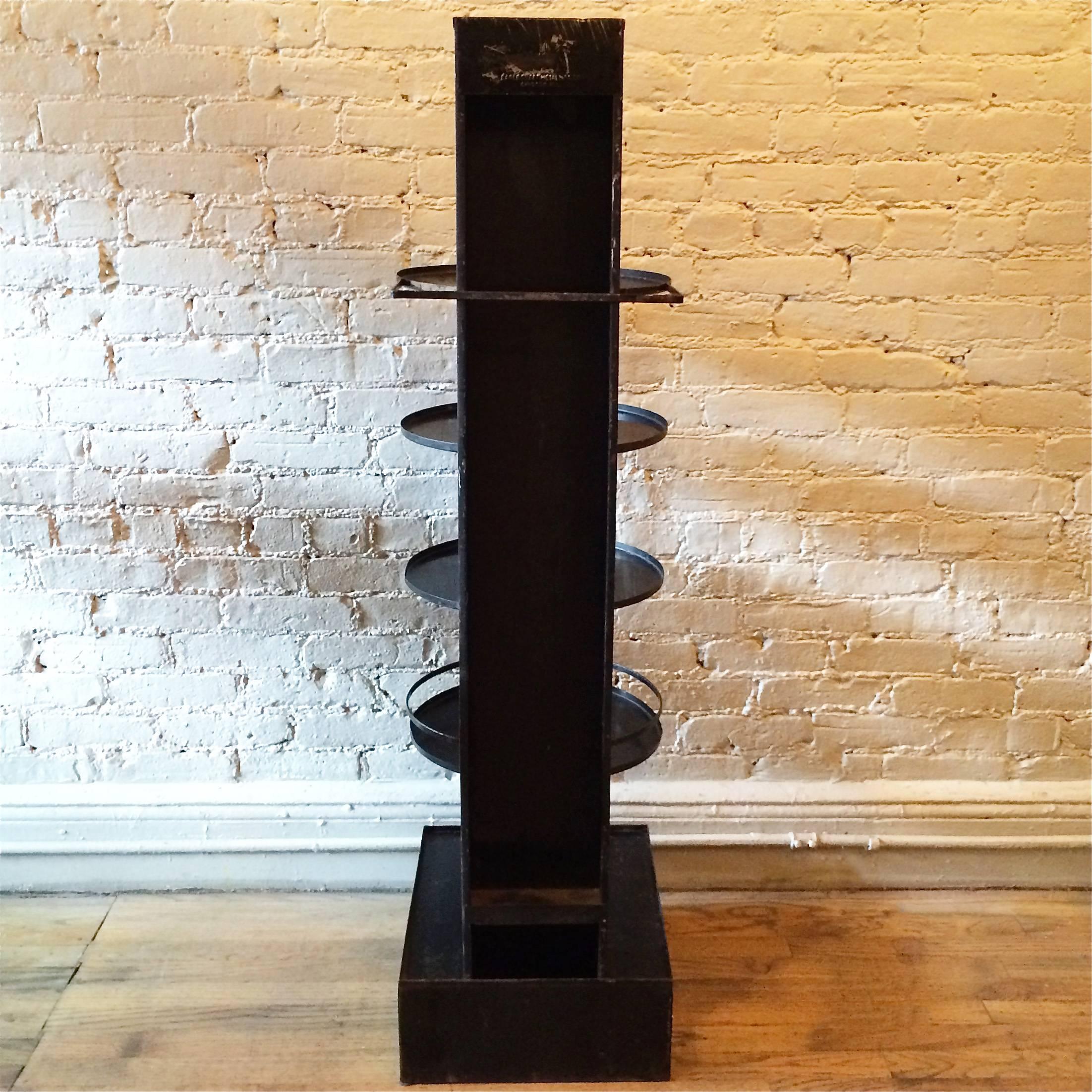 Architectural Tiered Advertising Display Stand In Good Condition In Brooklyn, NY