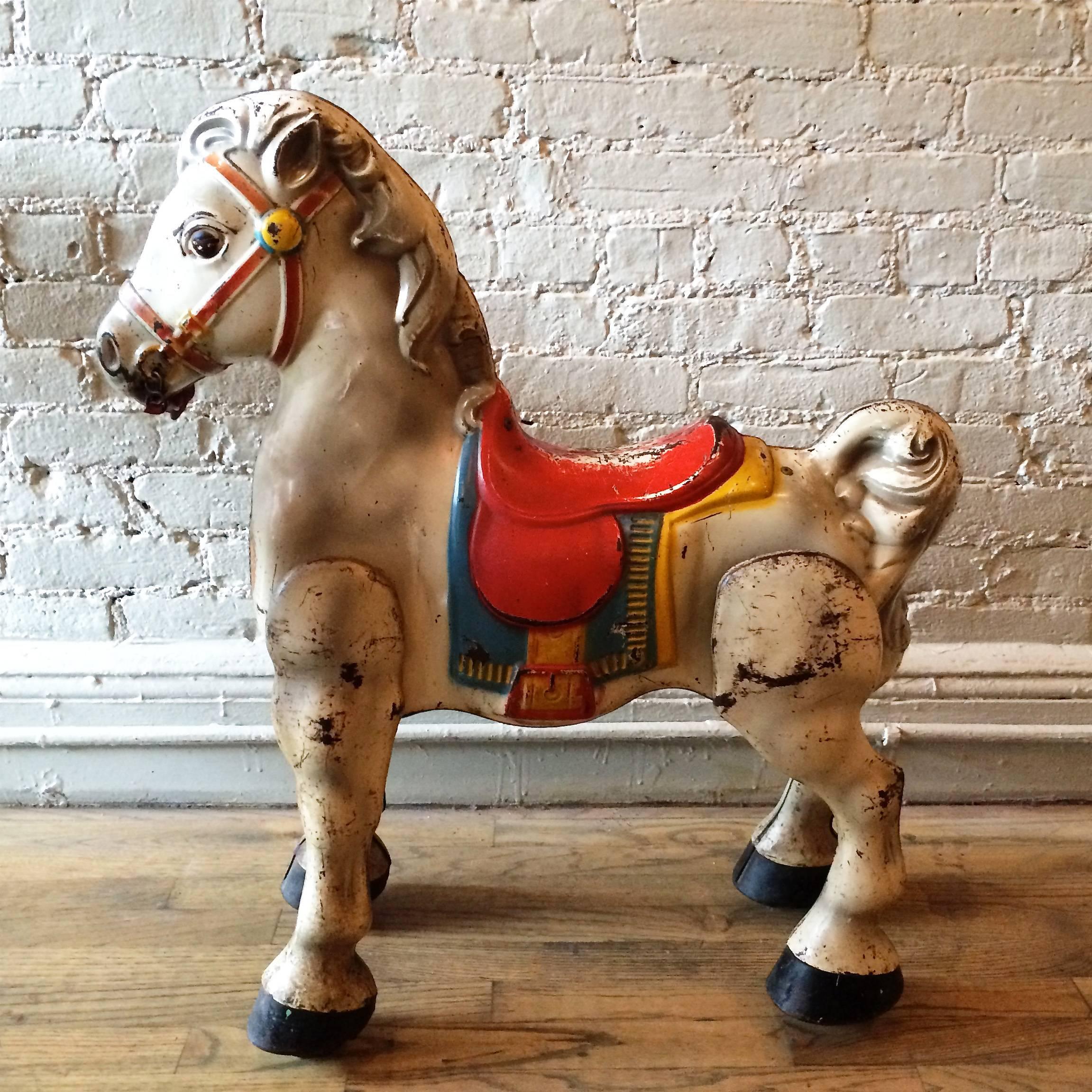 Mobo Toys Stahl-Reithobby-Pferd (Moderne der Mitte des Jahrhunderts) im Angebot