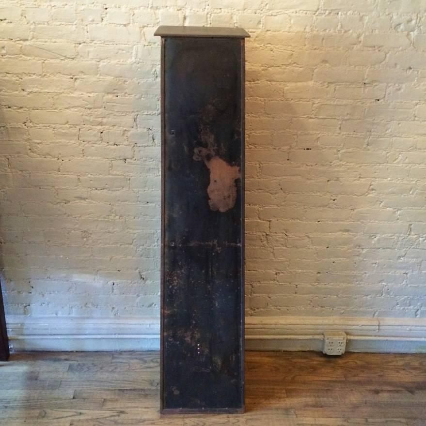 Contemporary Artisan-Made Industrial Raw Steel Column