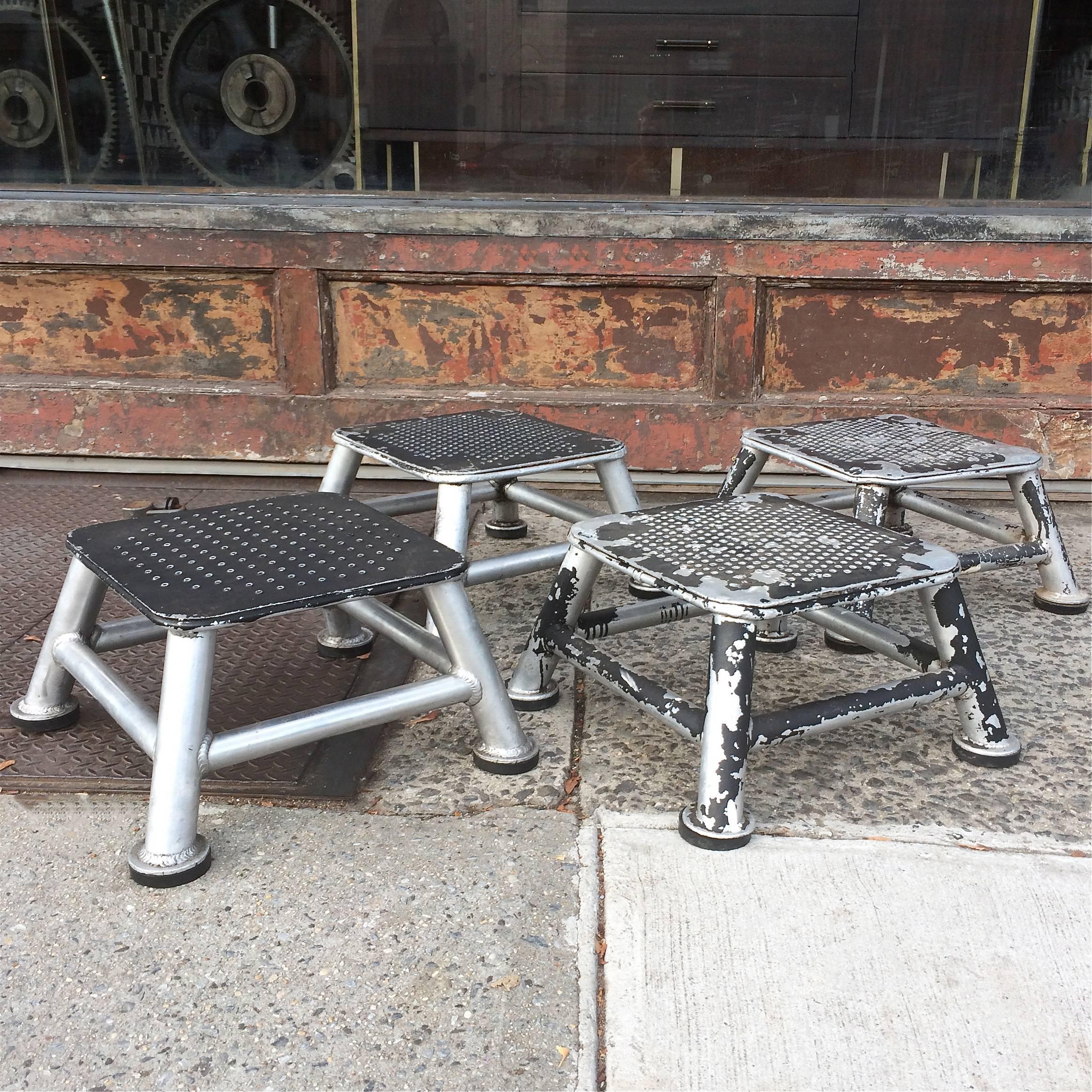 industrial step stool metal